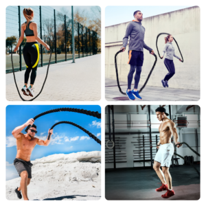 Alternative view of MUSCLEBUDDY® Skakanka z obciążeniem