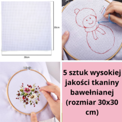 Alternative view of Zestaw do haftu składający się z 32 akcesoriów