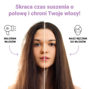 Alternative view of HAIRGLOW® – Ręcznik Do Szybkiego Suszenia Włosów (1+1 GRATIS)