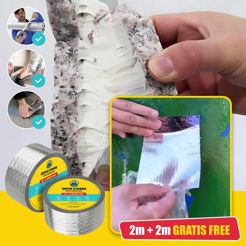 RHINOSTRONG® – super wytrzymała taśma wodoodporna (2m+2m GRATIS)