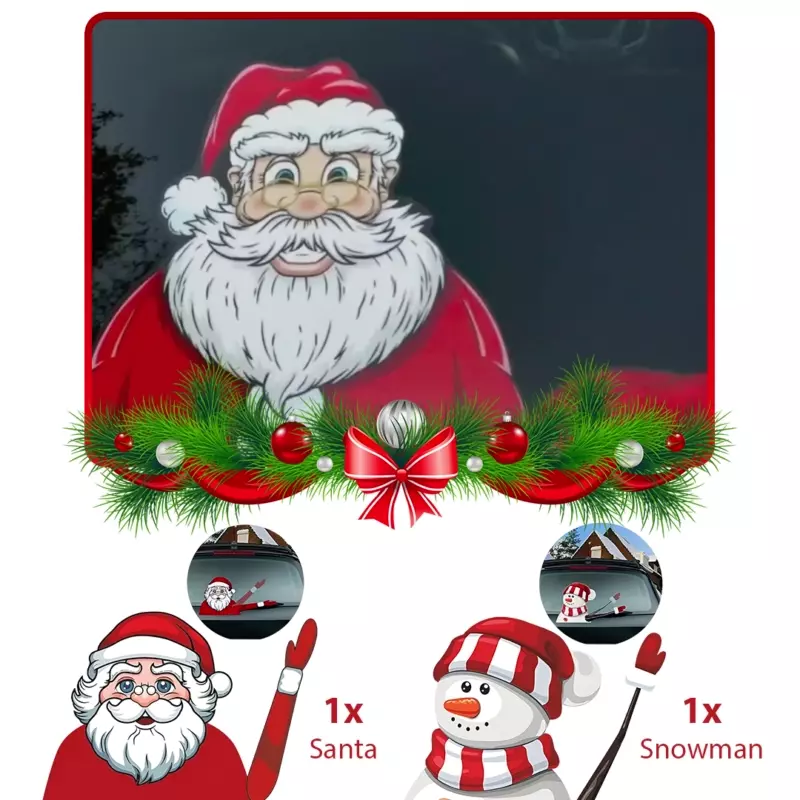 NALEPKI NA WYMIATACZE SANTAWAVE™ – 2 SZT.