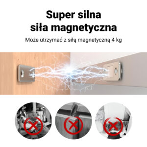 Alternative view of MAGRIP™ – Niewidoczne Magnesy do Drzwi Szafek (4+4 GRATIS)
