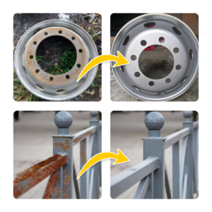 Alternative view of RHINOFIX MetalGuard – farba do pokrywania rdzy i ochrony przed korozją, 500 ml (różne kolory)