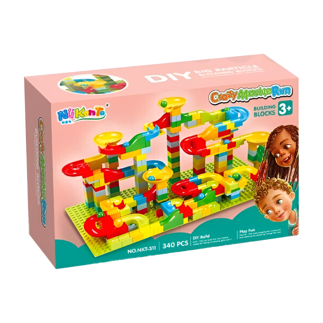 TOYNEXUS® Klocki tor wyścigowy dla dzieci (340 sztuk) - obrazek 3