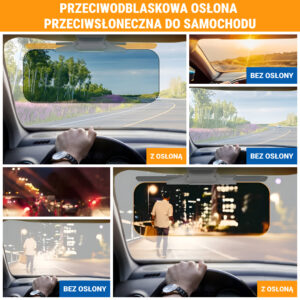 Alternative view of VISORSHIELD™ ANTYREFLEKSYJNA OSŁONA PRZECIWSŁONECZNA DO SAMOCHODU