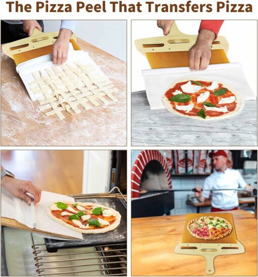PIZZAGLIDE™ PRZESUWNY UCHWYT DO PIZZY - obrazek 6