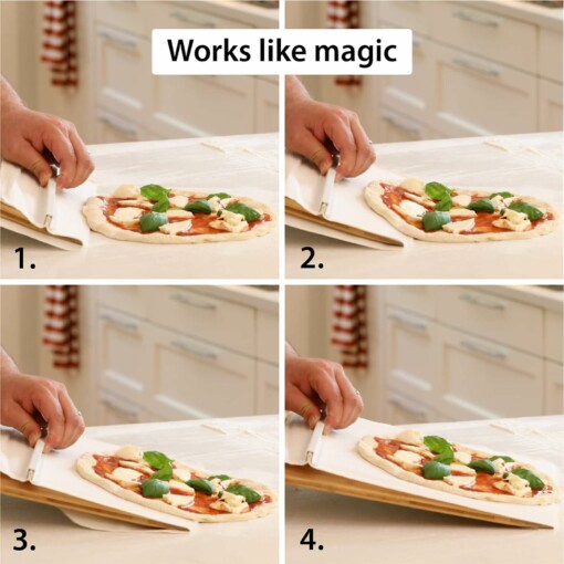 PIZZAGLIDE™ PRZESUWNY UCHWYT DO PIZZY - obrazek 7