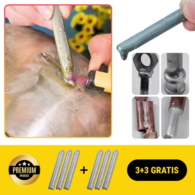 BRAZERODS™ – Pręty do Spawania i Lutowania Aluminium (3+3 GRATIS!)