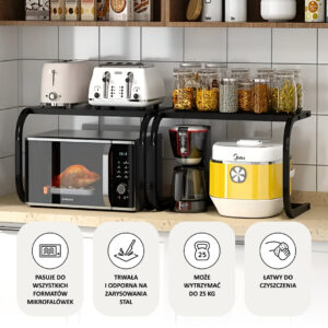 Alternative view of ElevateShelf – półka zapewniająca więcej miejsca w kilka sekund bez wiercenia