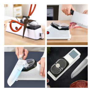 Alternative view of RAZORKNIFE – elektryczna ostrzałka do noży zapewniająca idealnie ostre noże w kilka sekund