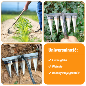 Alternative view of GRABIE DO CHWASTÓW TOOTHRAKE™