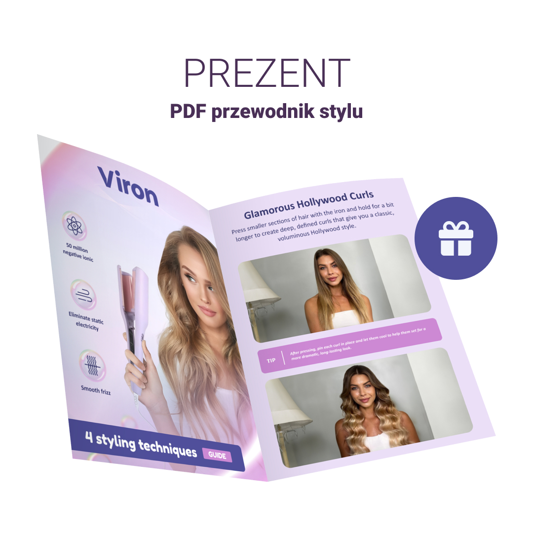 VIRON – stwórz francuskie fale w kilka sekund i ciesz się nimi przez cały dzień + PREZENT - obrazek 8