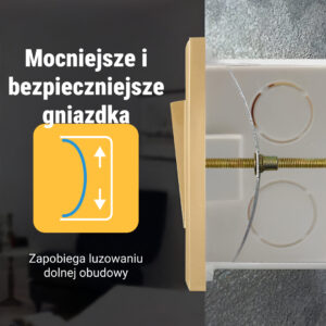 Alternative view of LISTWY KORYGUJĄCE DO GNIAZDEK ELEKTRYCZNYCH - OPAKOWANIE 20 SZTUK (+20 ŚRUB) REMEROD™