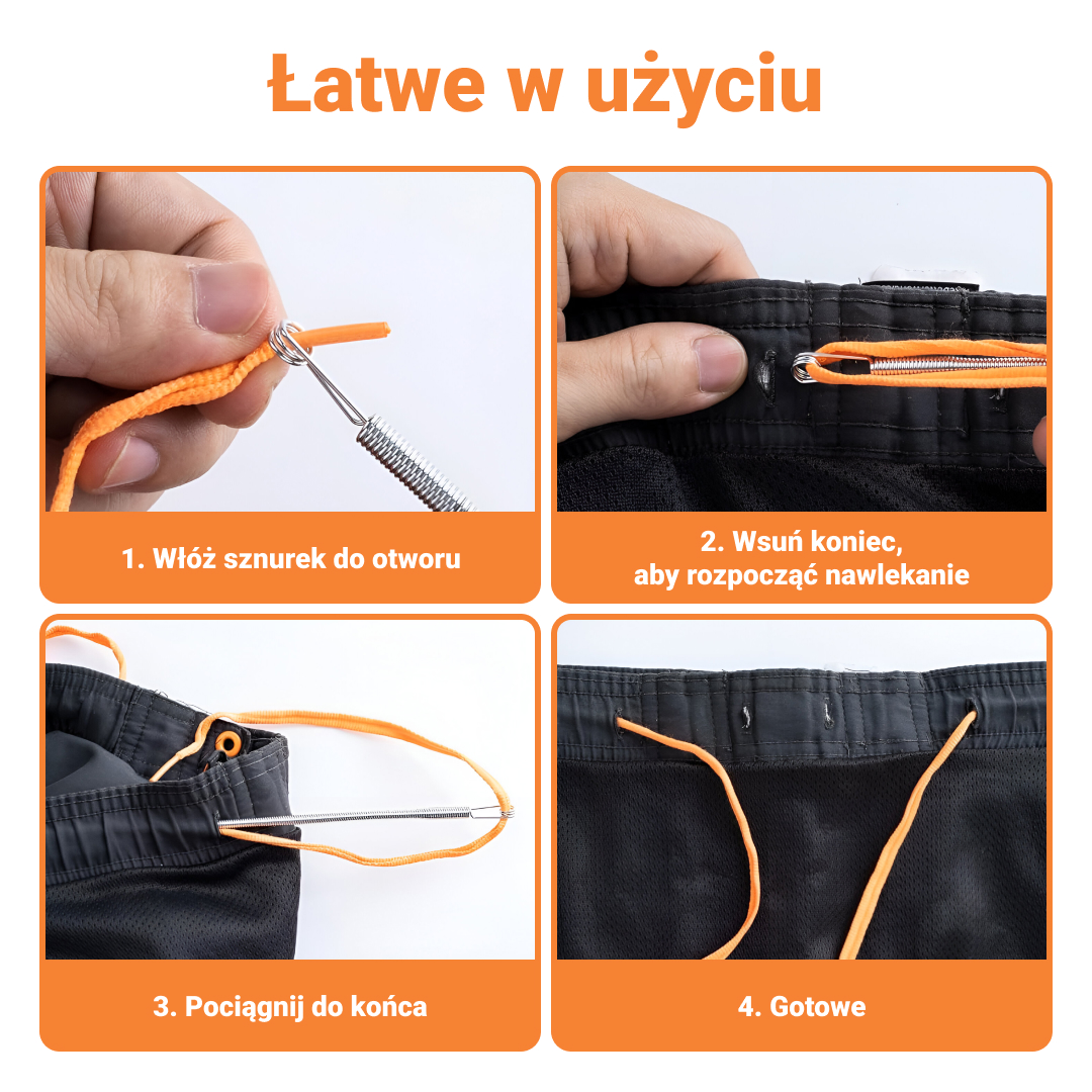 GARMENTFIX™ ELASTYCZNY WĄTEK ZE STALI NIERDZEWNEJ – 3 SZT. - obrazek 3