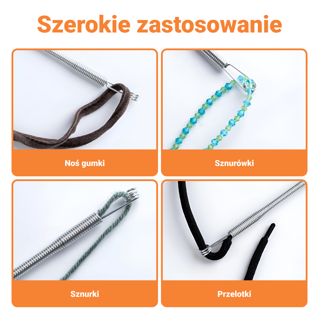 GARMENTFIX™ ELASTYCZNY WĄTEK ZE STALI NIERDZEWNEJ – 3 SZT. - obrazek 4