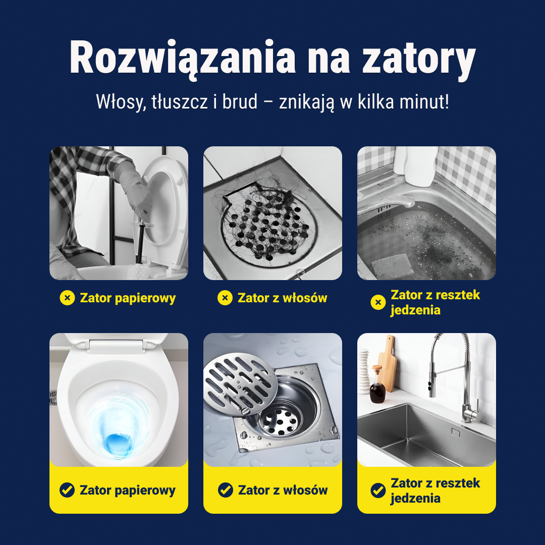 DrainMaster - Środek czyszczący do zlewów i odpływów - obrazek 4