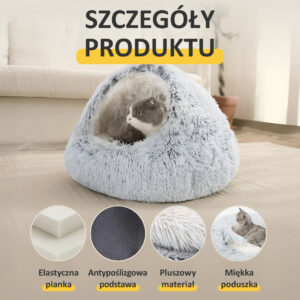 Alternative view of PurrNest – Łóżko Antystresowe dla Zwierząt