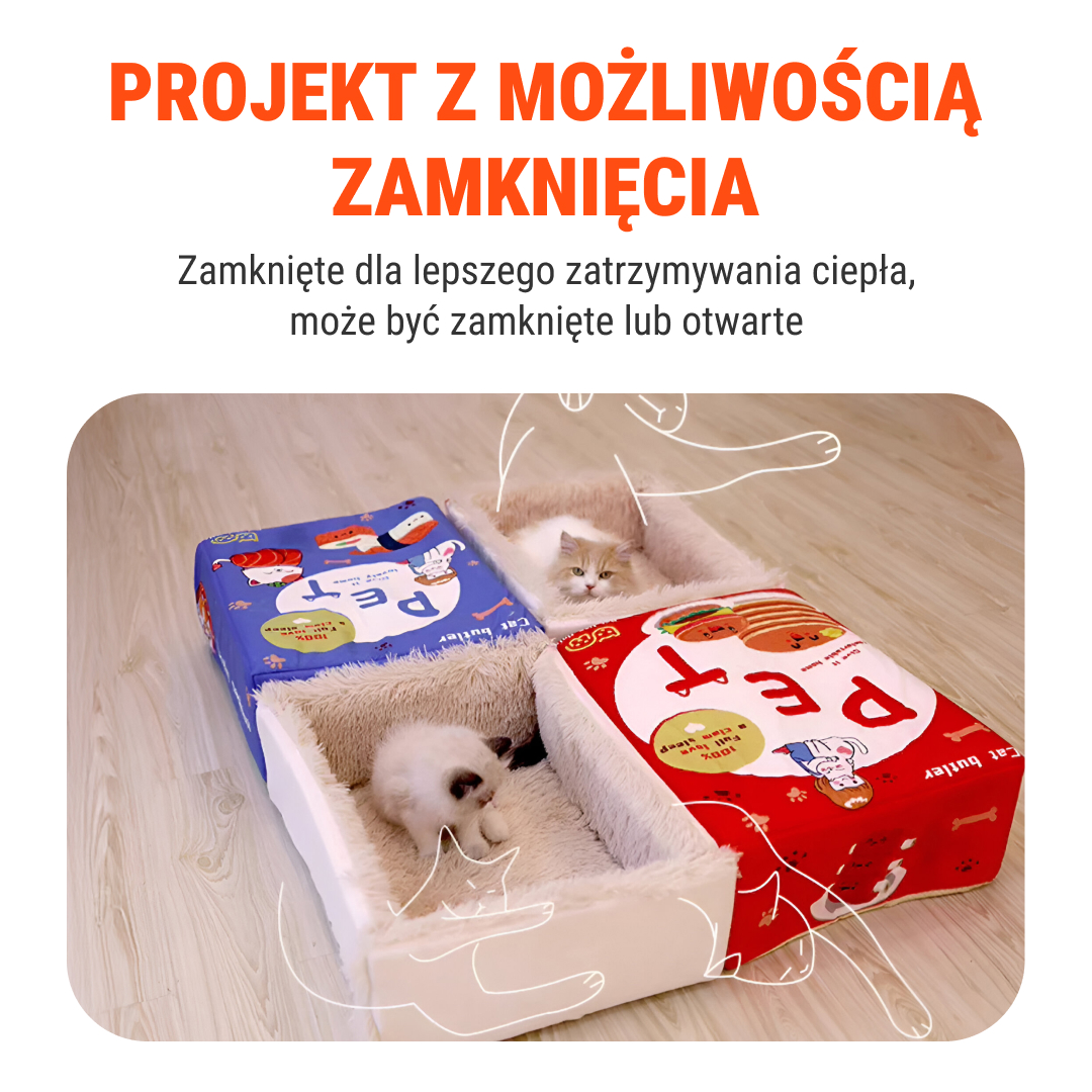 CozyNest – Premium Legowisko dla Zwierząt - obrazek 3