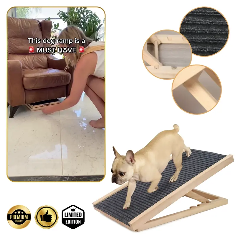 PetEase – rampa zapewniająca łatwe i bezpieczne wejście dla małych i starszych zwierząt