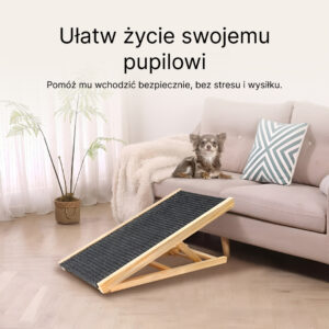 Alternative view of PetEase – rampa zapewniająca łatwe i bezpieczne wejście dla małych i starszych zwierząt
