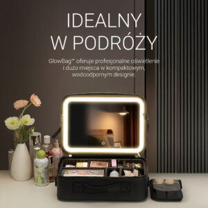 Alternative view of GlowBag™ -  Przenośna Torba Na Makijaż z Podświetlanym Lustrem