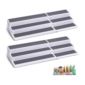 Sortiva™ - Rozsuwana półka 3-poziomowa do organizacji wielofunkcyjnej - 2 sztuki