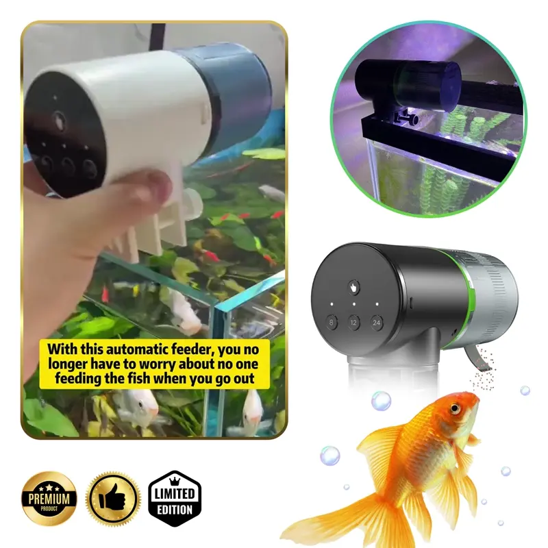 AquaFeed™ - Automatyczny karmnik dla ryb