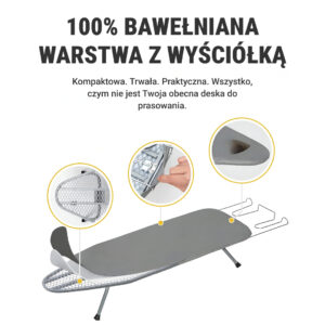 Alternative view of IronEase™ - Składana deska do prasowania