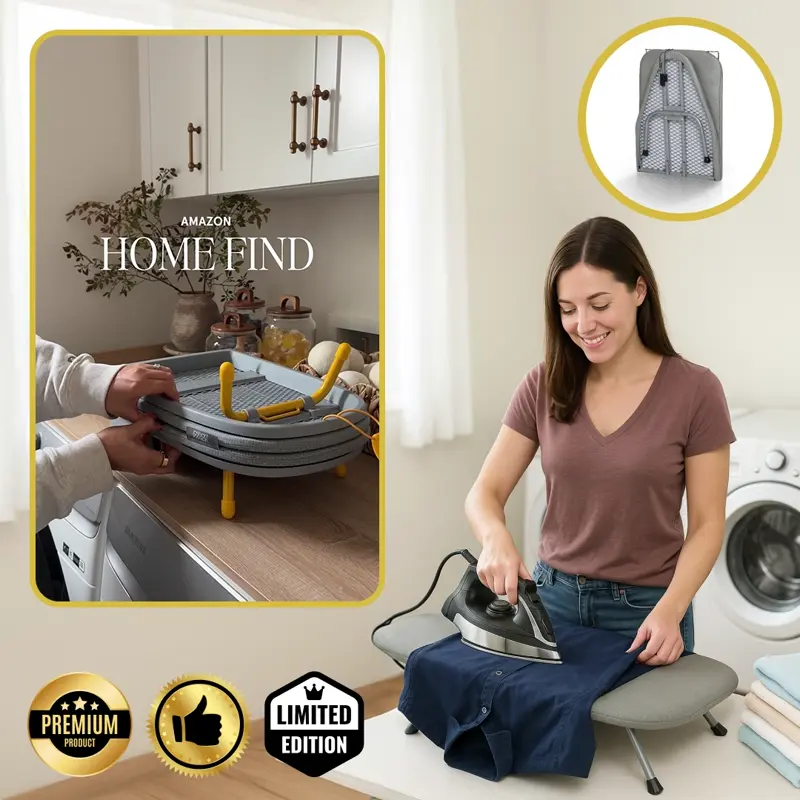IronEase™ - Składana deska do prasowania