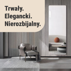 Alternative view of MirrorFlex™ elastyczne lustro akrylowe samoprzylepne 120 x 40 cm